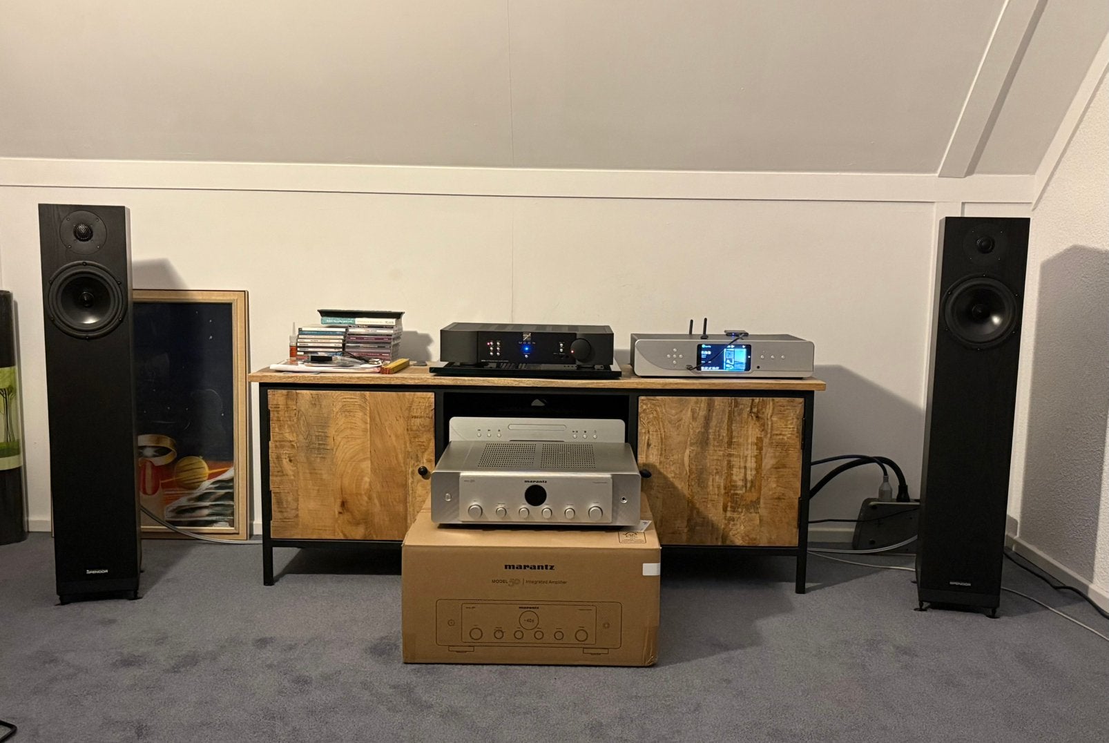 Spendor A7, Audio, Tv en Foto, Gebruikt, 120 watt of meer, Front, Rear of Stereo speakers, Ophalen