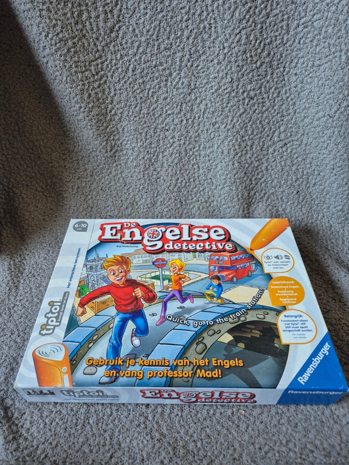 Tiptoi uitbreiding Engelse detective, Kinderen en Baby's, Ophalen of Verzenden, Zo goed als nieuw, Taal en Lezen