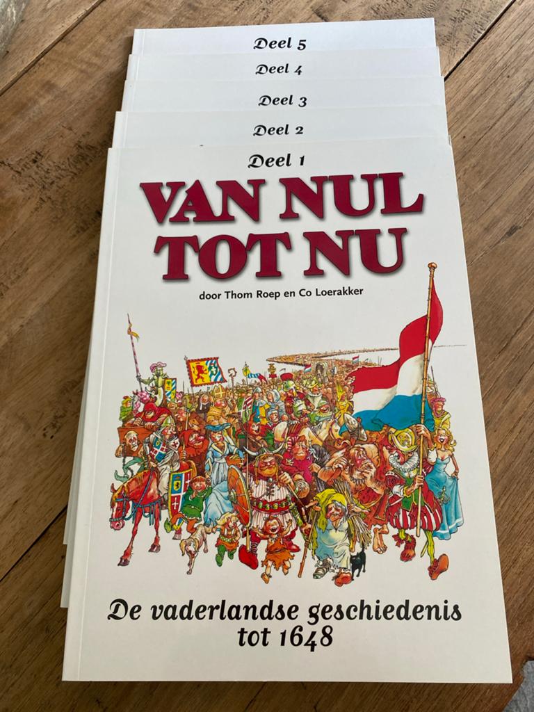 Van Nul tot Nu, deel 1 t/m 5 in nieuwstaat, Boeken, Complete serie of reeks, Ophalen of Verzenden, Nieuw