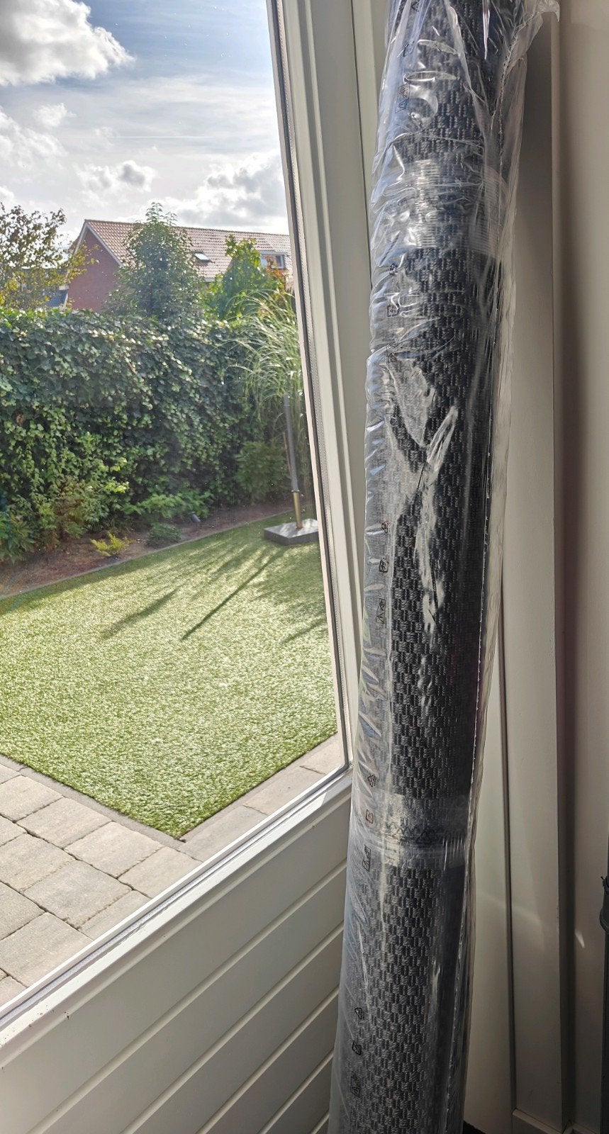 Ikea vloerkleed Morum - Donkergrijs - Nieuw, Ophalen, 200 cm of meer, Grijs, Rechthoekig