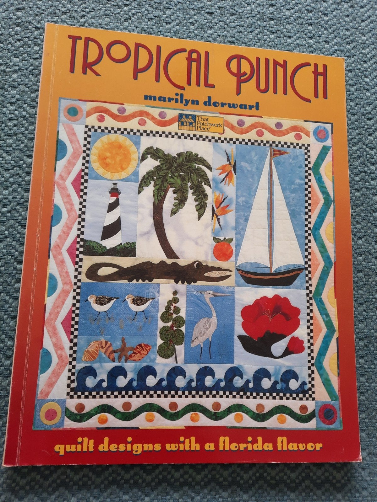 Tropical Punch: Quilt Designs with a Florida Flavor, Ophalen of Verzenden, Gelezen, Borduren en Naaien