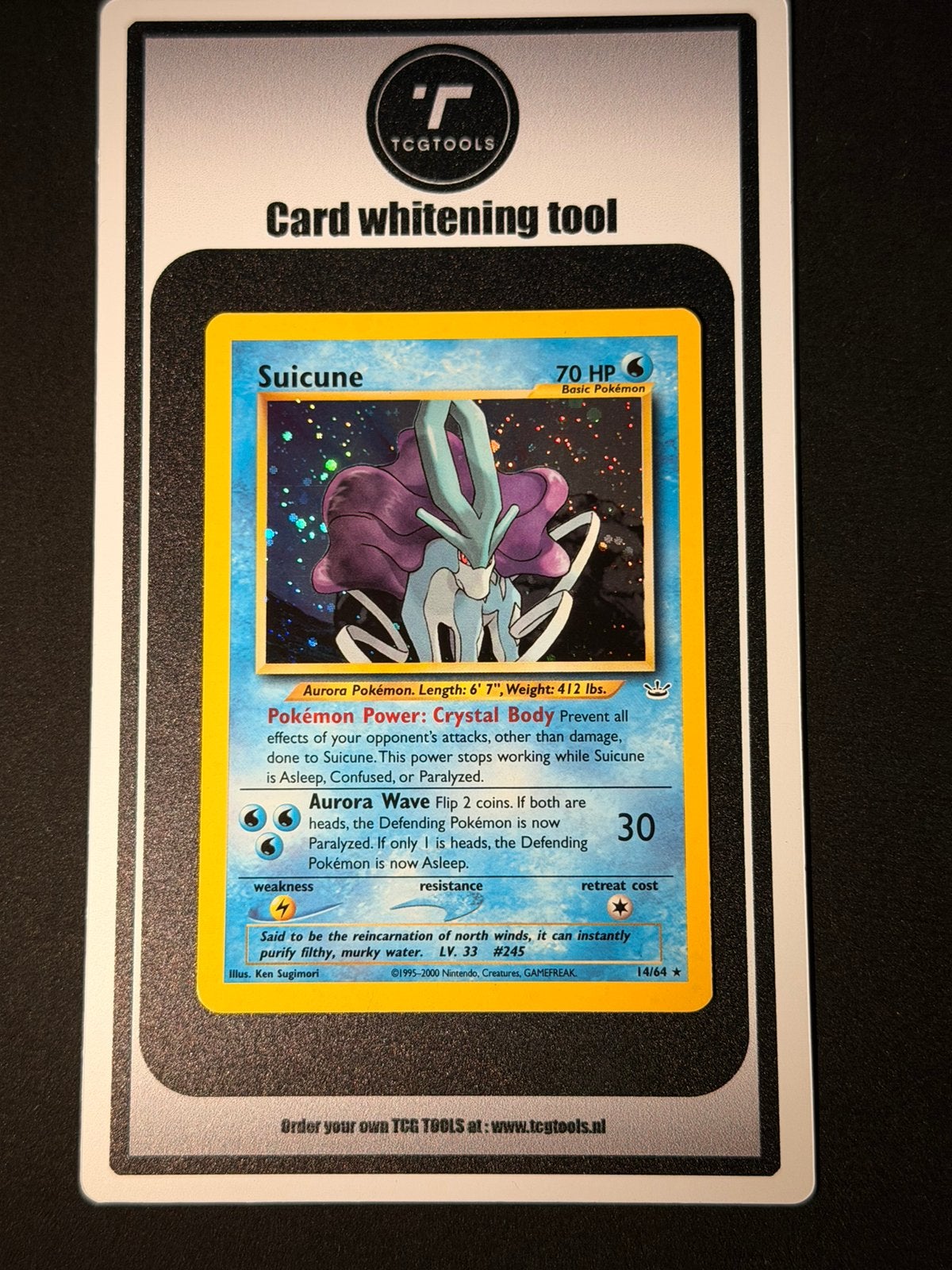 Suicune #14 Neo Revelation NM, Hobby en Vrije tijd, Verzamelkaartspellen | Pokémon, Ophalen of Verzenden, Zo goed als nieuw