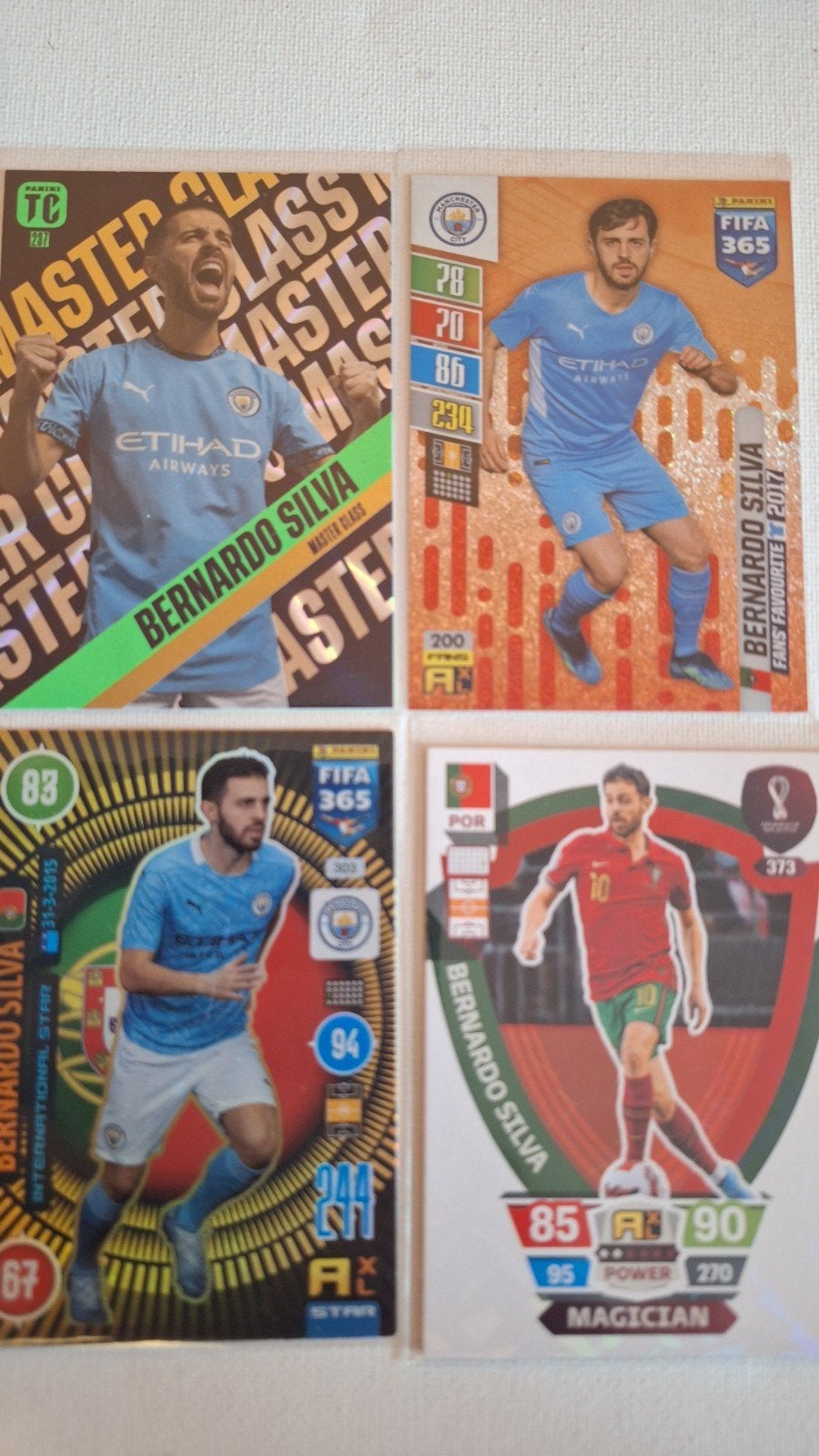 Bernardo Silva FIFA 365 Panini Adrenalyn XL Kaarten, Ophalen of Verzenden