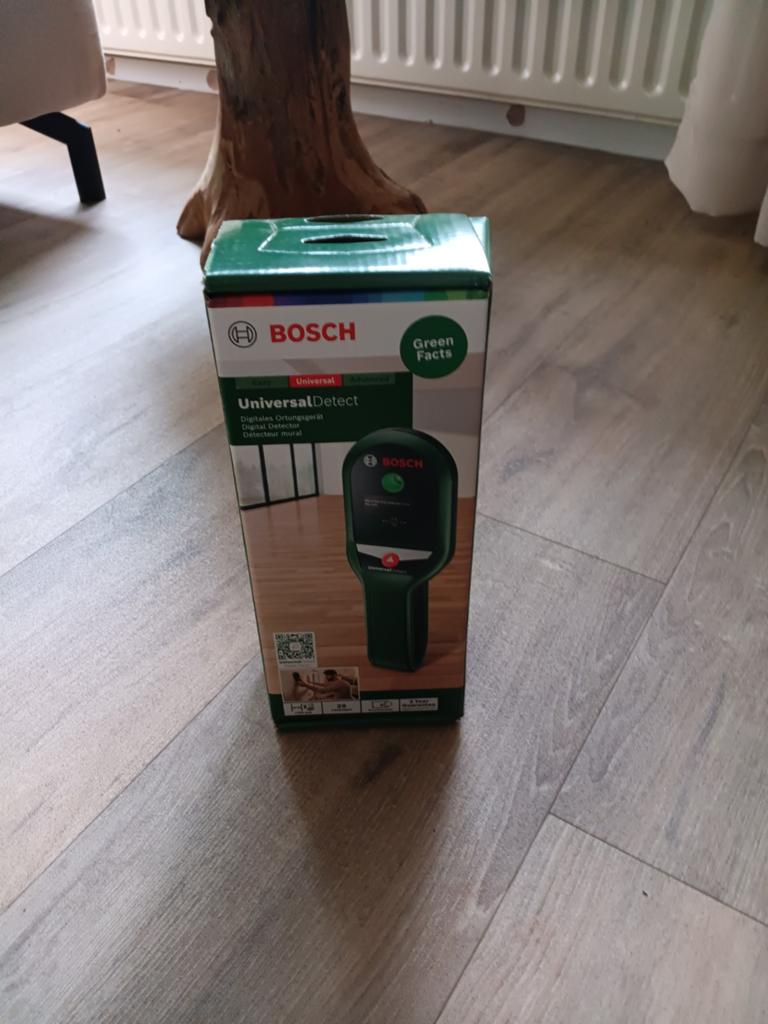 Bosch UniversalDetect Digitale Detector - Nieuw in doos, Doe-het-zelf en Verbouw, Meetapparatuur, Nieuw, Elektriciteit, Ophalen of Verzenden