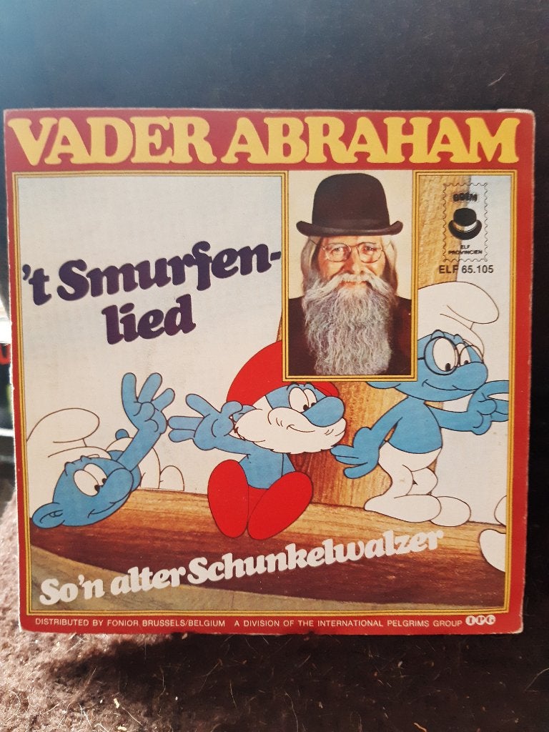 vader abraham - t,smurfenlied  c, Gebruikt, 7 inch, Ophalen of Verzenden, Overige typen