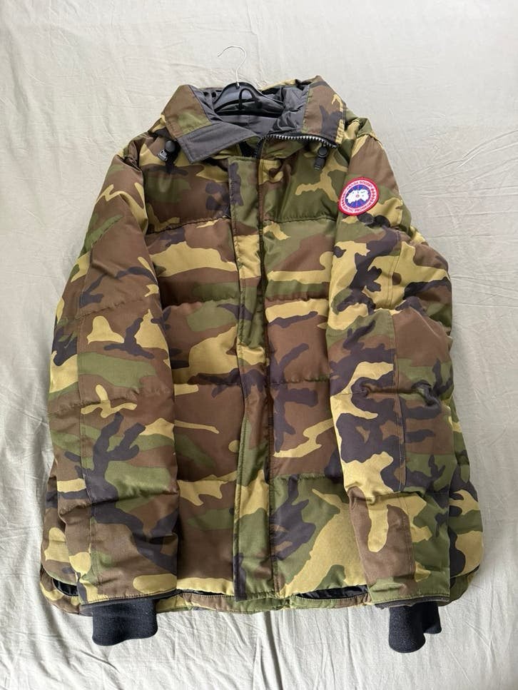 Canada Goose Macmillan parka, Kleding | Heren, Ophalen of Verzenden, Zo goed als nieuw, Maat 56/58 (XL), Groen