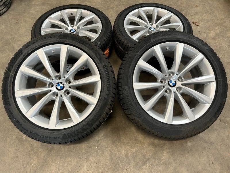 18 inch originele velgen + winterbanden BMW 5 serie G30 G31, 18 inch, 245 mm, -, -