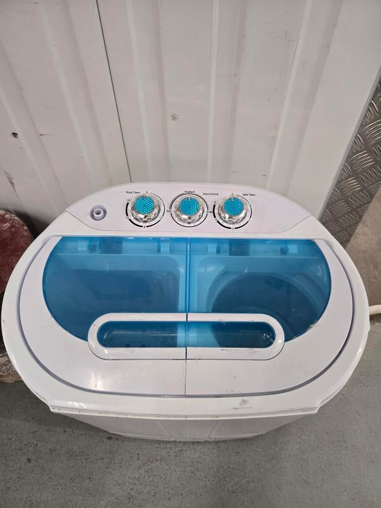 Camping Wasmachine met Centrifuge, Ophalen, Minder dan 1200 toeren, Minder dan 85 cm, Minder dan 4 kg