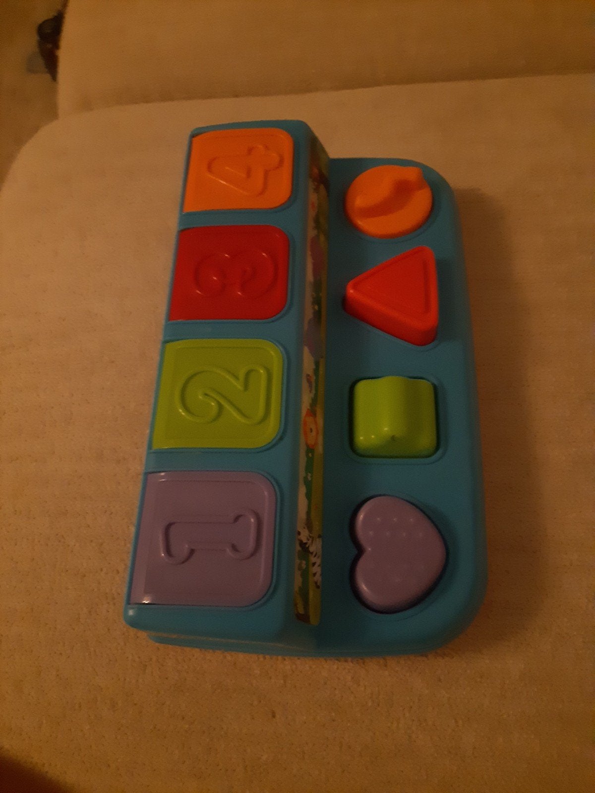 Vtech Baby Speelpaneel met cijfers en vormen, Ophalen of Verzenden, Gebruikt, Overige typen, Met licht