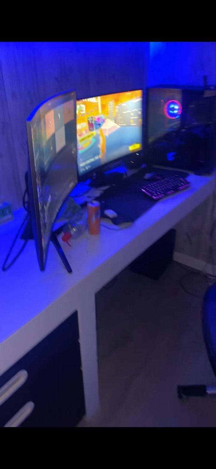 Goeie gaming pc setup compleet, Computers en Software, Desktop Pc's, Ophalen, Zo goed als nieuw, Gaming, SSD