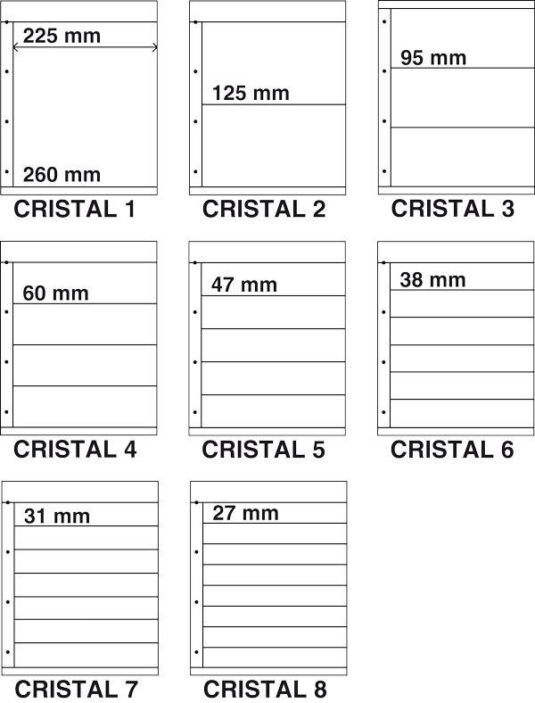 OPRUIMING! DAVO Kosmos Cristal bladen, Postzegels en Munten, Postzegels | Toebehoren, Verzenden, Verzamelalbum