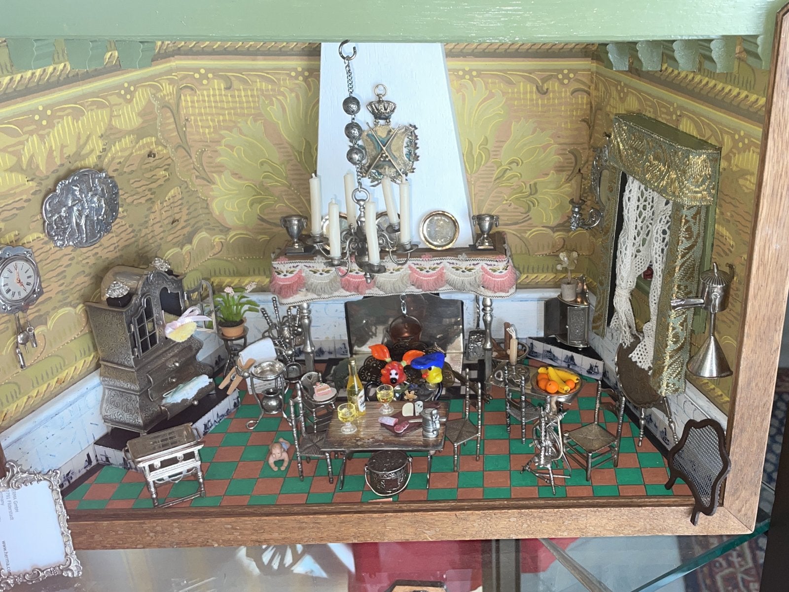 *****   MINIATUUR ZILVER KAMERTJE   *****, Ophalen of Verzenden, Zilver