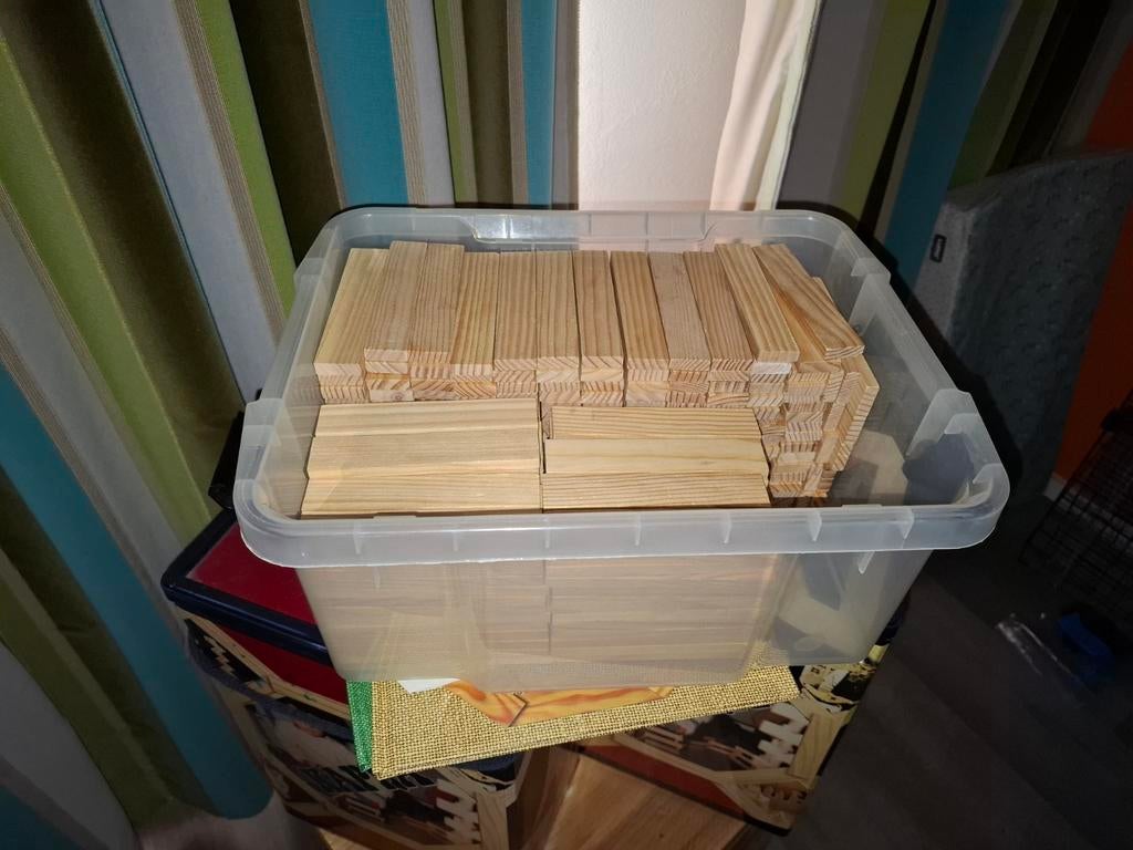 Kapla bouwplankjes – stevige plastic bak – nette set, Ophalen of Verzenden, Zo goed als nieuw