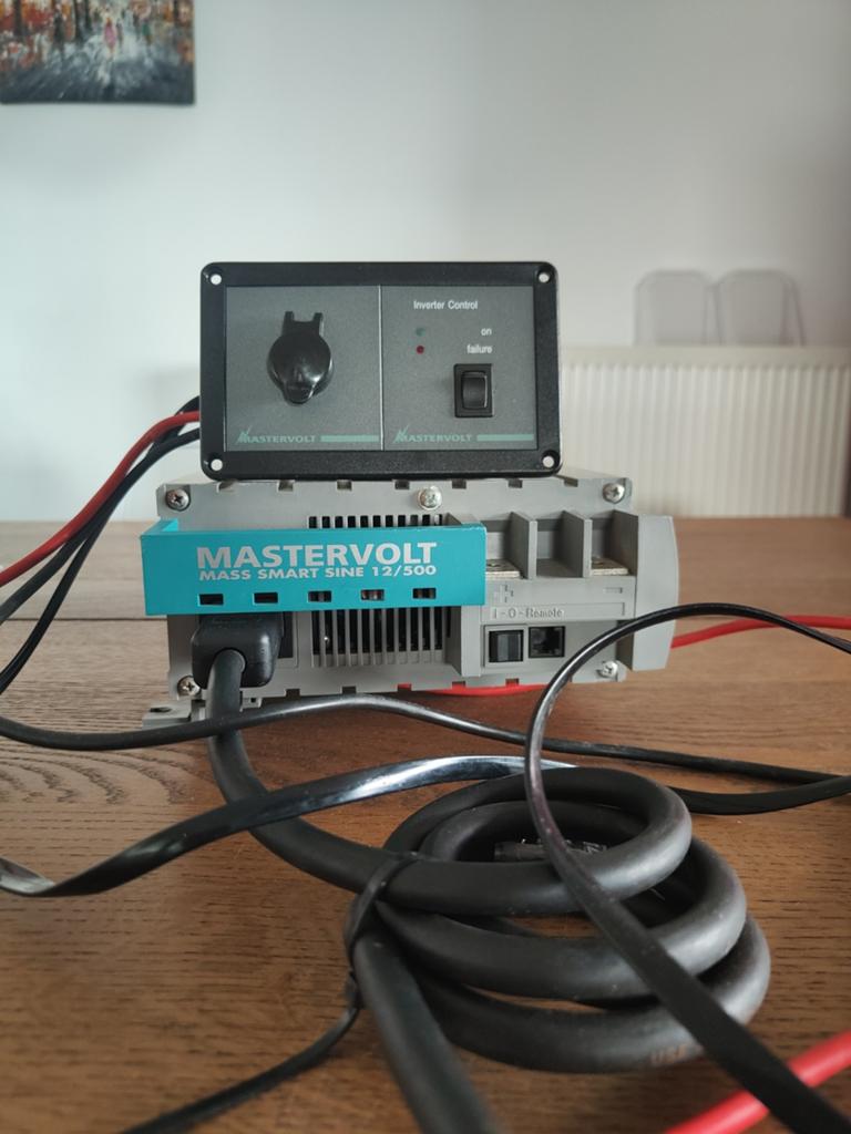 Mastervolt Mass Smart Sine 12/500 Omvormer met Control Panel, Ophalen of Verzenden