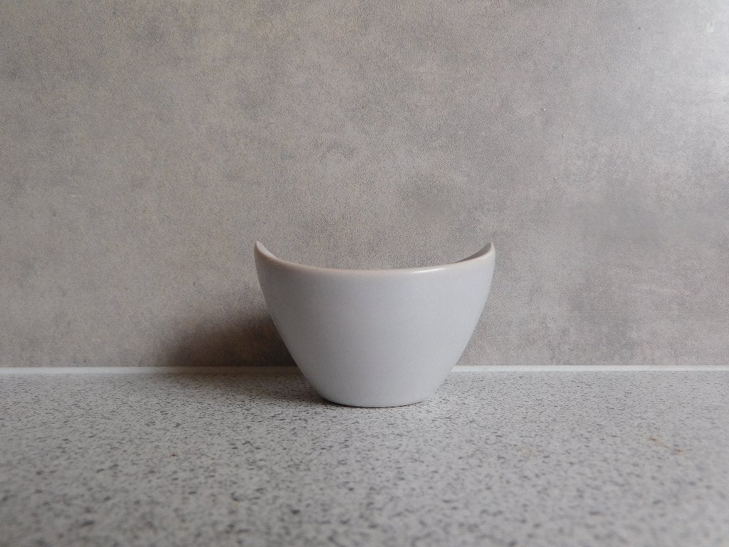 Snack schaal D7,5 cm. Beige Plateel, Antiek en Kunst, Ophalen of Verzenden