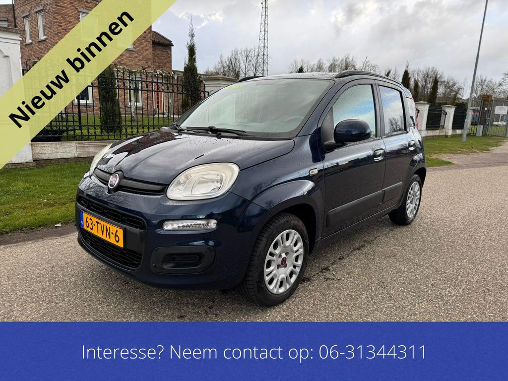 Zeer Nette Fiat Panda Twinair 85 bj 2012  Airco Nieuwe Apk, Auto's, Fiat, Voorwielaandrijving, 40 €/maand, Panda, Origineel Nederlands