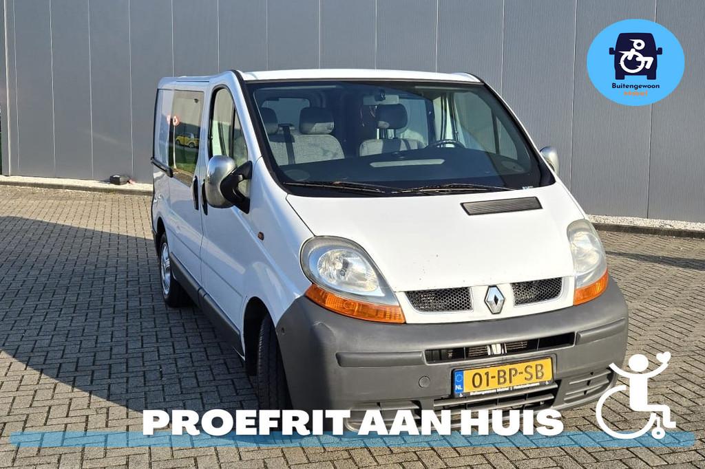 Renault Trafic (MAG MILIEUZONE IN!) werkbus bedrijfsbus, 101 pk, Gebruikt, 4 cilinders, Origineel Nederlands