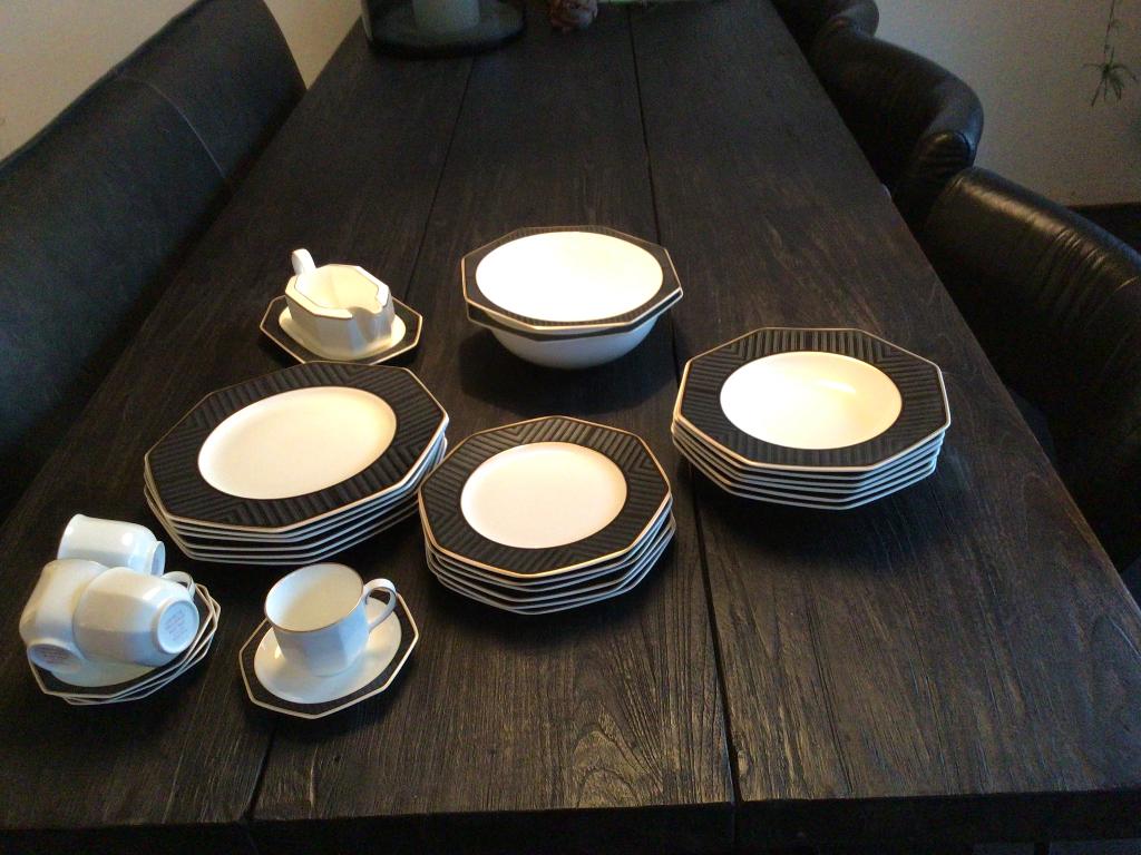 Heinrich Black Pearl servies, Ophalen, Overige typen, Zo goed als nieuw, Overige stijlen