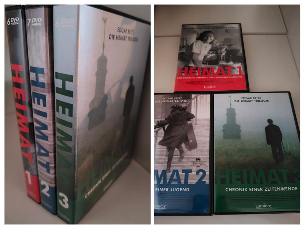 Heimat Trilogie - 1 + 2 + 3 ~ (3 Boxsets 19DVD Totaal), Cd's en Dvd's, Ophalen, Zo goed als nieuw, Drama, Boxset