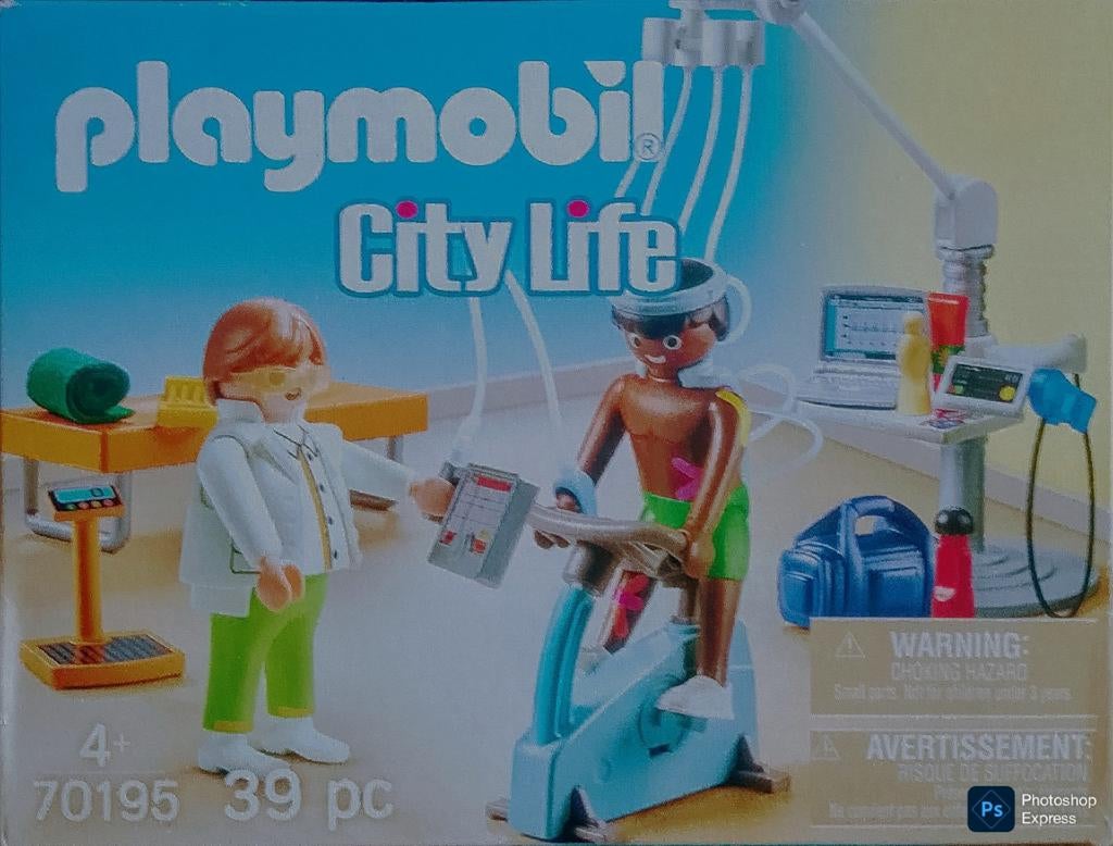 City Life Praktijk Fysiotherapeut 70195, Ophalen of Verzenden, Zo goed als nieuw, Complete set