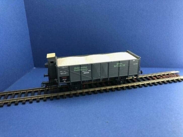 marklin wagon m lading remmershuisje - muller 1/87 H0 MK0119, Wisselstroom, Verzenden, Märklin, Nieuw