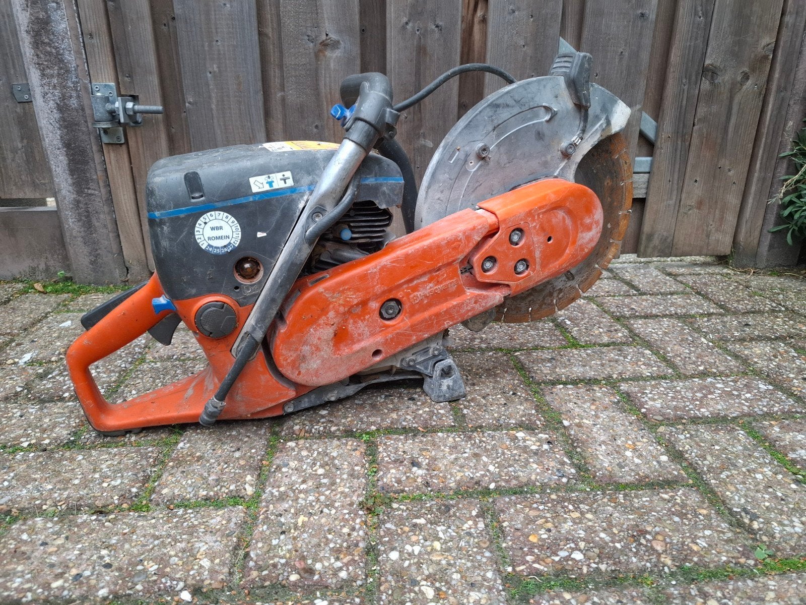 Husqvarna K770 Bandenzaag - Krachtige Doorslijper, Ophalen, 70 mm of meer, Overige typen, 1200 watt of meer