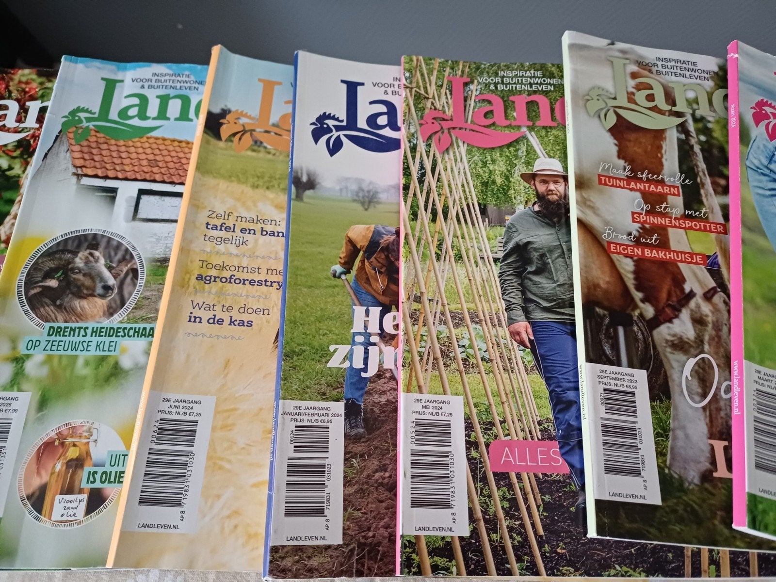 12 Landleven tijdschriften - diverse jaargangen, Ophalen of Verzenden, Gelezen, Overige typen