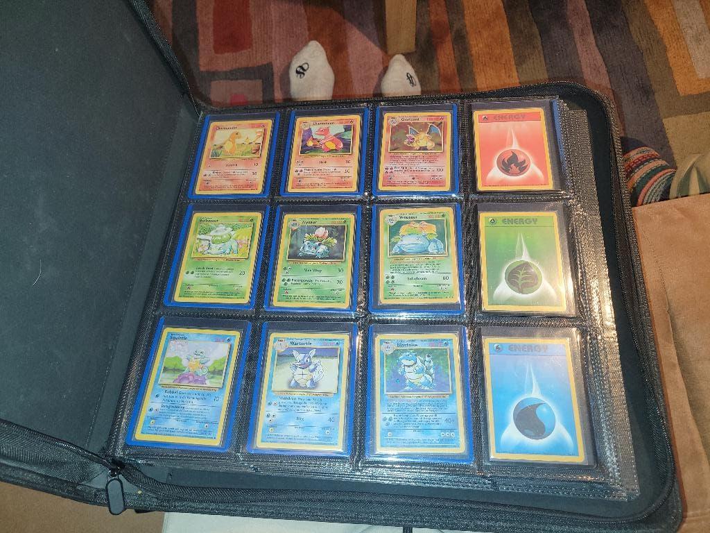 Volledige base set unlimited, Ophalen of Verzenden, Gebruikt, Meerdere kaarten
