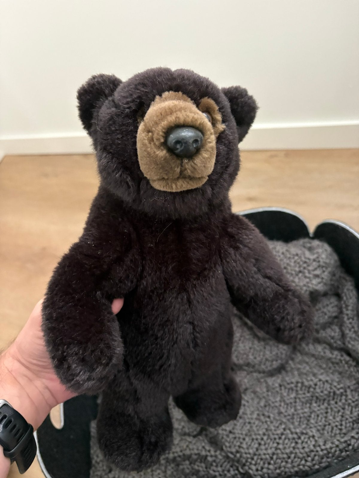 Knuffelbeer met verzwaarde voeten - Zacht en knuffelbaar, Overige merken, Overige karakters, Beer, Ophalen of Verzenden