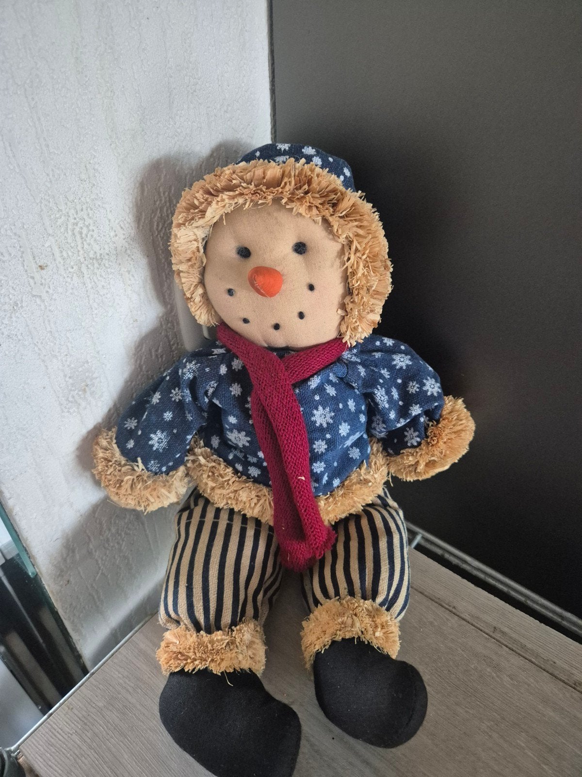 leuke sneeuwpop, Ophalen of Verzenden, Zo goed als nieuw