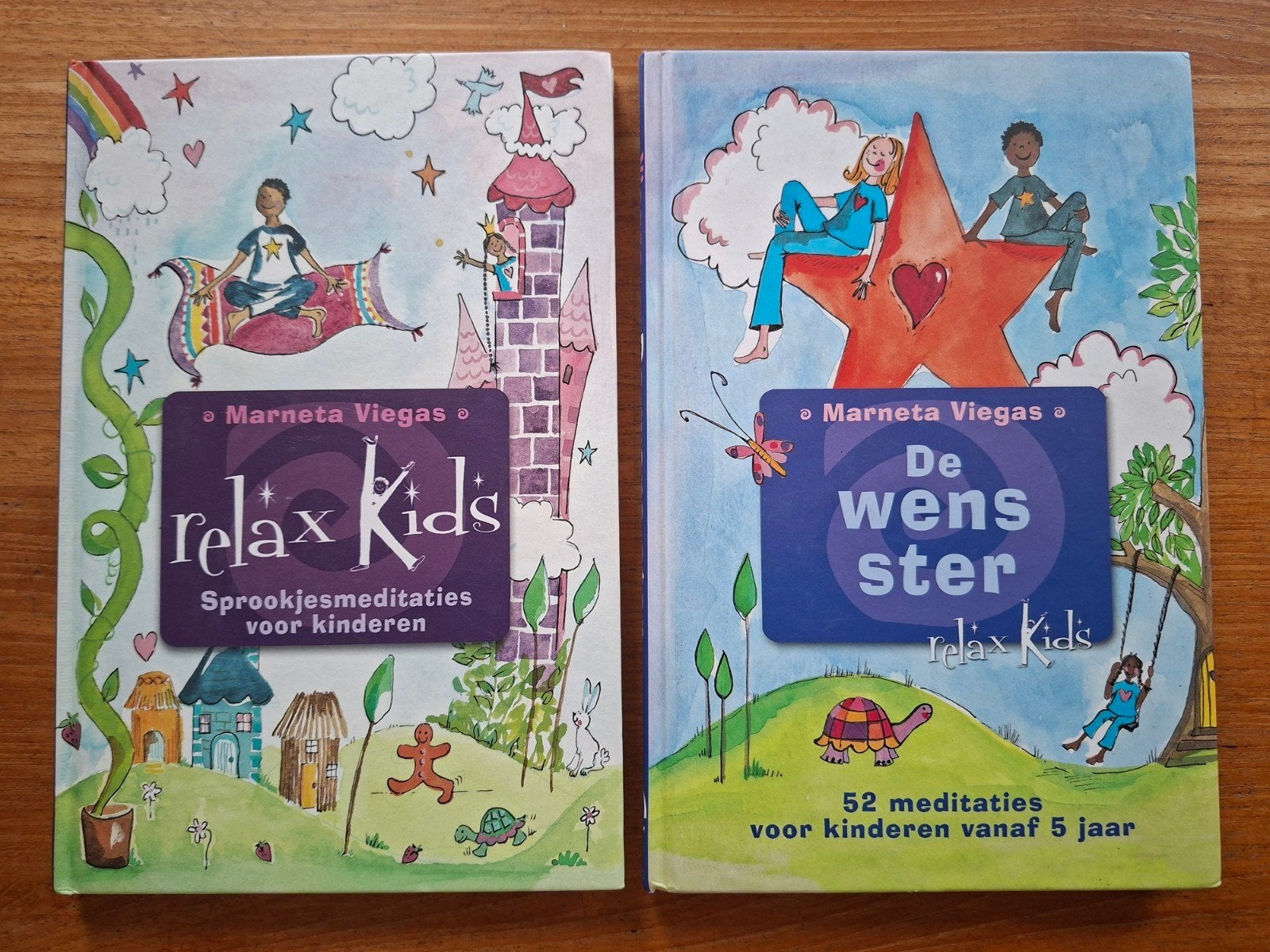 Relax kids en Relax kids De wensster - Marneta Viegas, Boeken, Ophalen of Verzenden, Zo goed als nieuw
