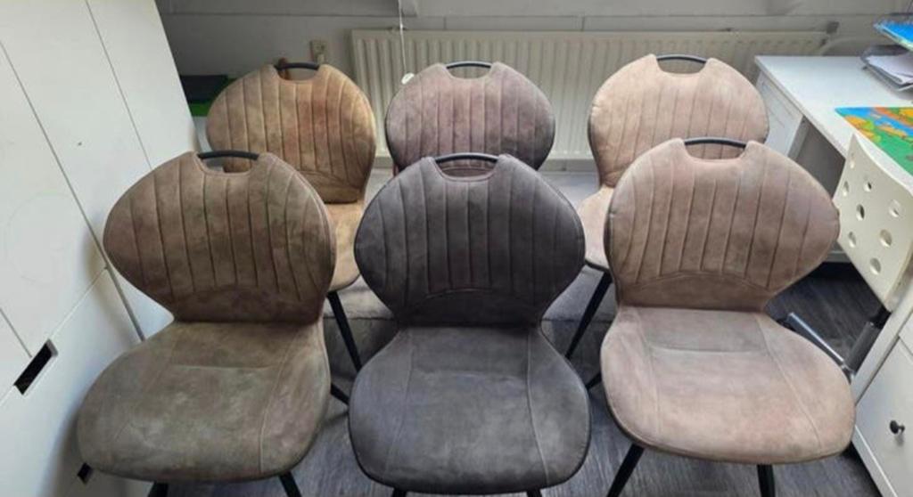 Set van 6 Castione eetkamerstoelen van Pronto., Huis en Inrichting, Stoelen, Ophalen, Gebruikt, Overige kleuren, Vijf, Zes of meer stoelen