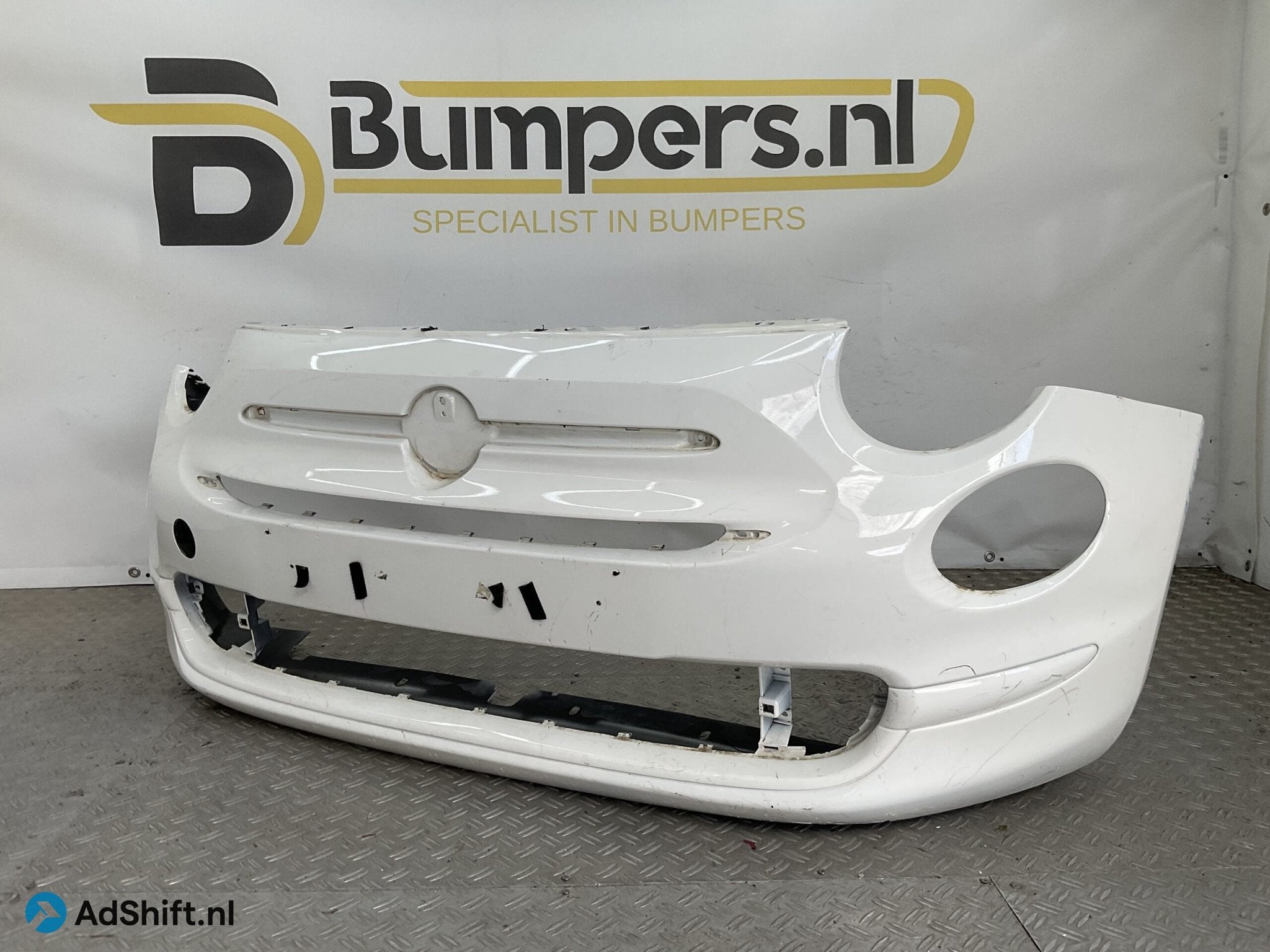 Bumper Fiat 500 Facelift 2016-2021 735619476 Voorbumper B8-2, Auto-onderdelen, Bumper