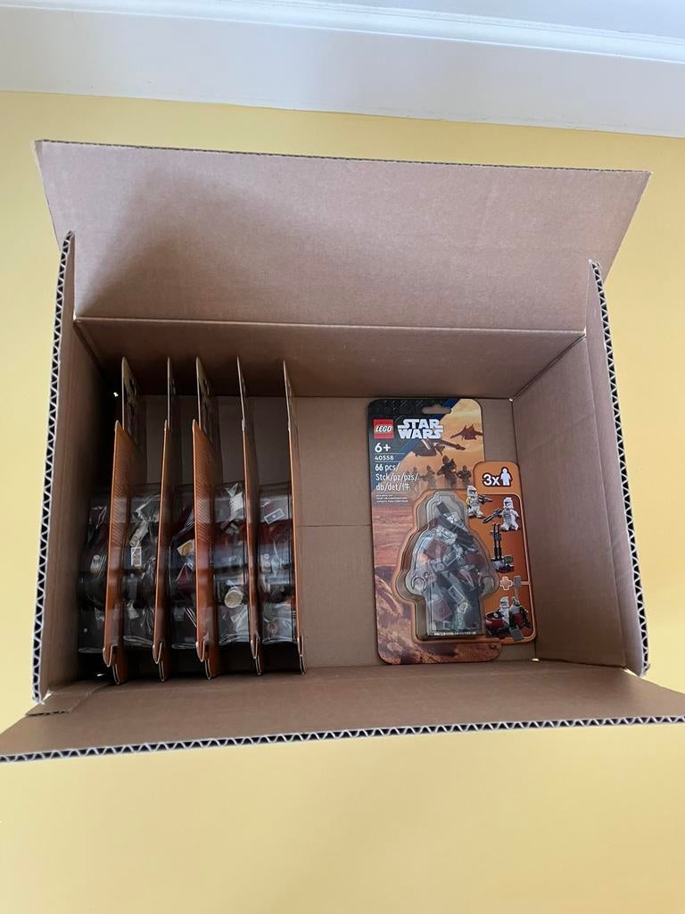 Lego Star Wars Clone Troopers 5x set 40558 NIEUW IN DOOS, Star Wars, Lego, Nieuw, Ophalen of Verzenden