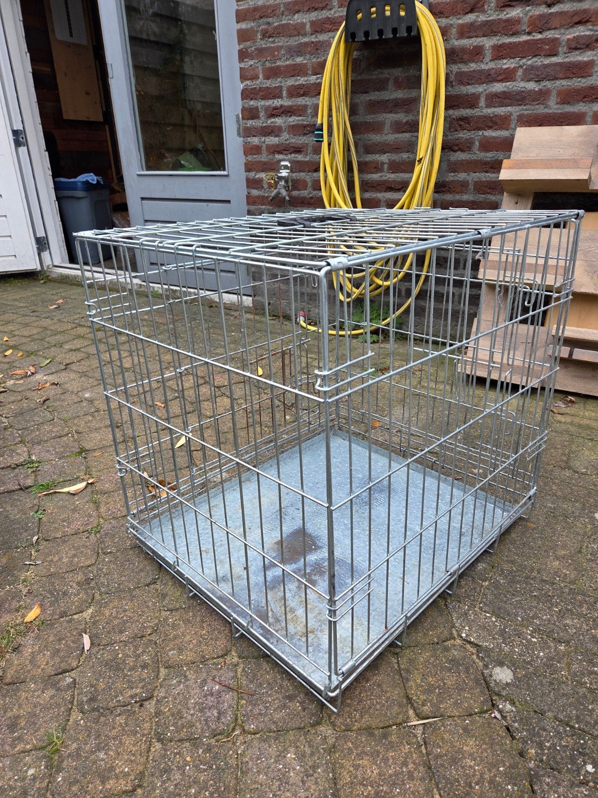 Hondenbench inklapbaar, Dieren en Toebehoren, Ophalen, Gebruikt