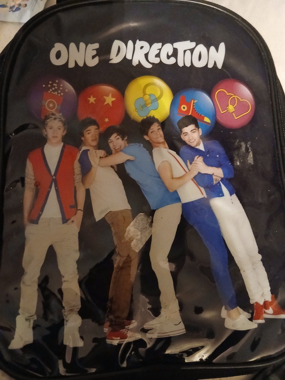 One Direction rugzak - Nieuw met label, Overige merken, Minder dan 30 cm, Nieuw, Ophalen of Verzenden