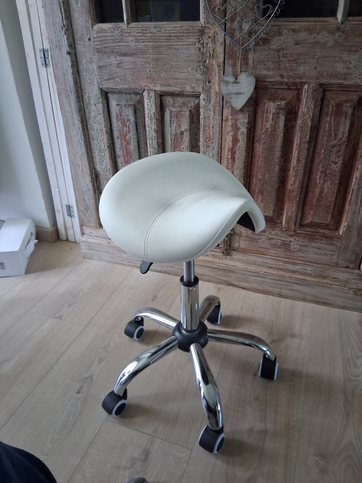 Zadelkruk, draaibaar en in hoogte verstelbaar., Ophalen of Verzenden, In hoogte verstelbaar