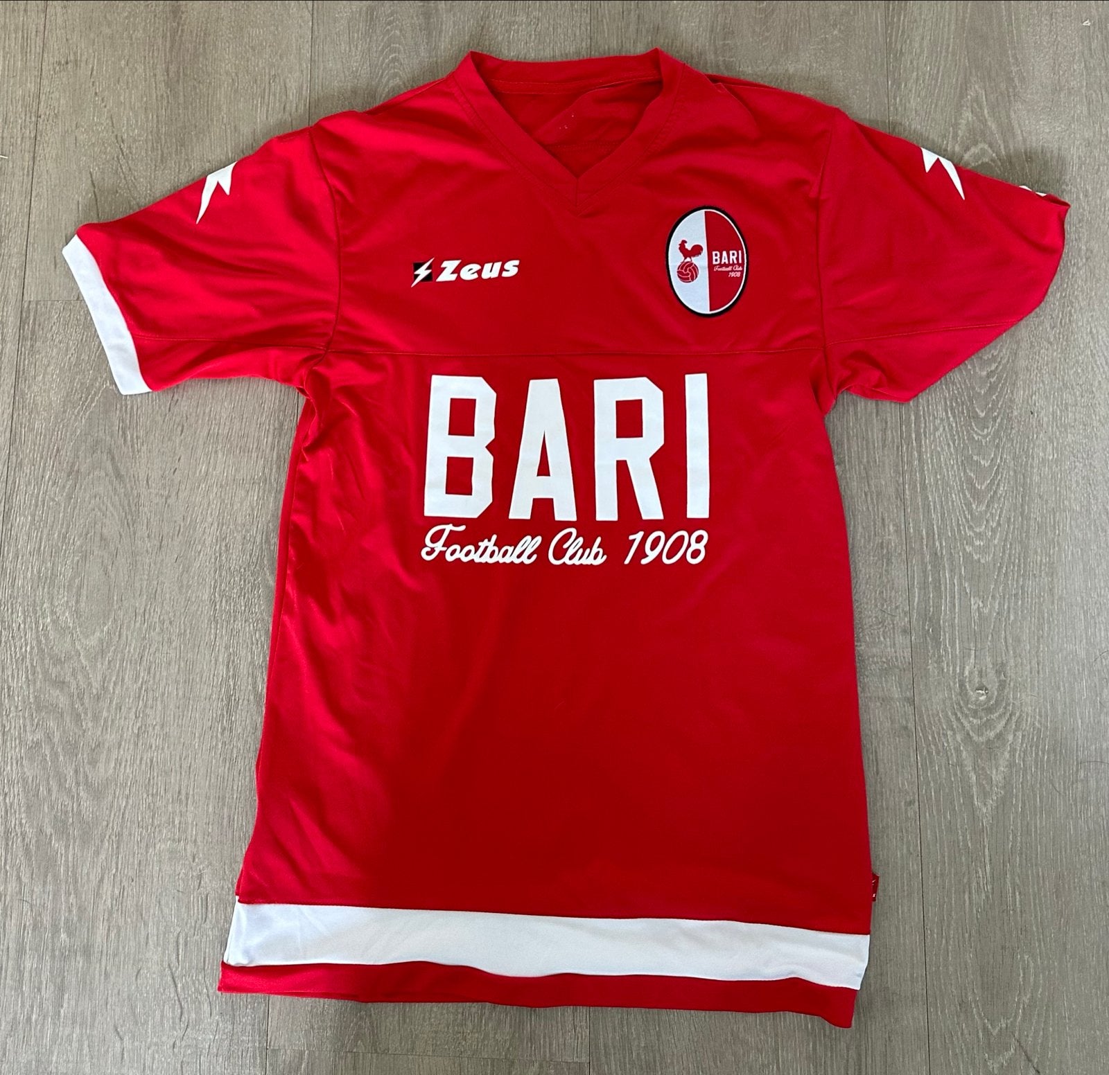 SSC Bari Trainingsshirt 2017/18 - Zeus - Maat M, Verzenden, Gebruikt, Shirt