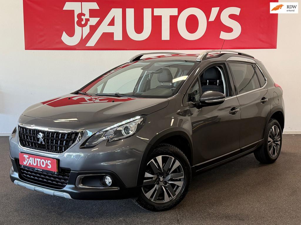 Peugeot 2008 1.2 PureTech|NAVIGATIE|CAMERA|CRUISE|ECC AIRCO, Auto's, Parkeersensor, 1199 cc, 1165 kg, Leder en Stof