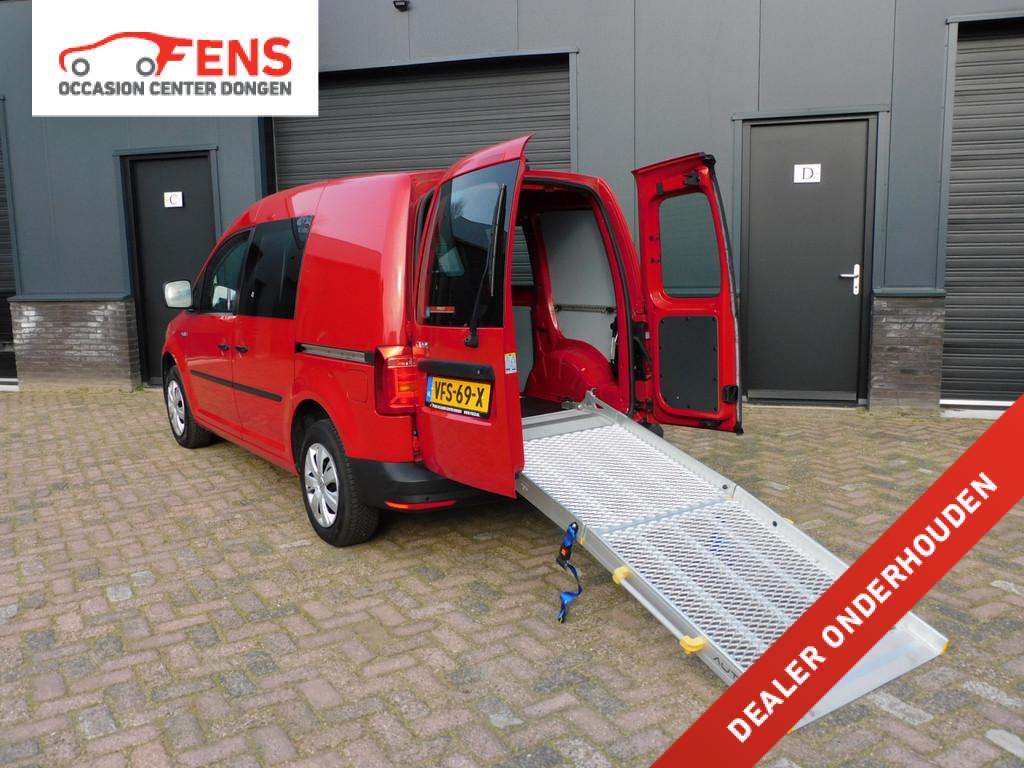 Volkswagen Caddy 1.0 TSI L1H1 BMT Comfortline TOPSTAAT! DEAL, Stof, Gebruikt, Volkswagen, Bedrijf