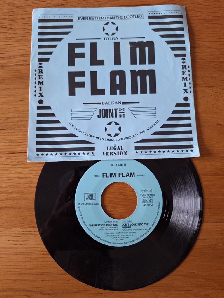 Tolga Flim Flam Balkan Joint Mix - Vinyl Single, Gebruikt, 1990 - 1999, 7 inch, Single