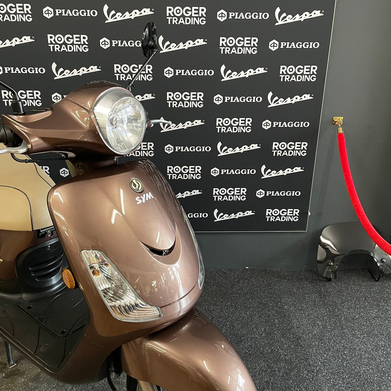 Sym Fiddle II 50 Snor 4T 2V light brown metallic 2016 NIEUW!, Ophalen, Q, Sym, Q