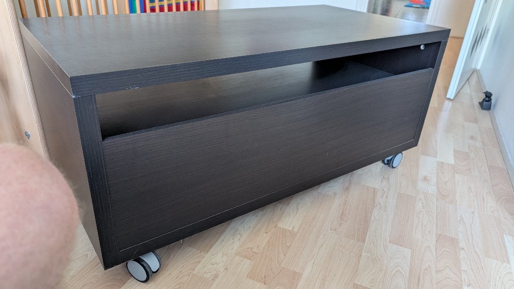 Kastje, tv, Ophalen, Gebruikt, 100 tot 150 cm, Minder dan 100 cm