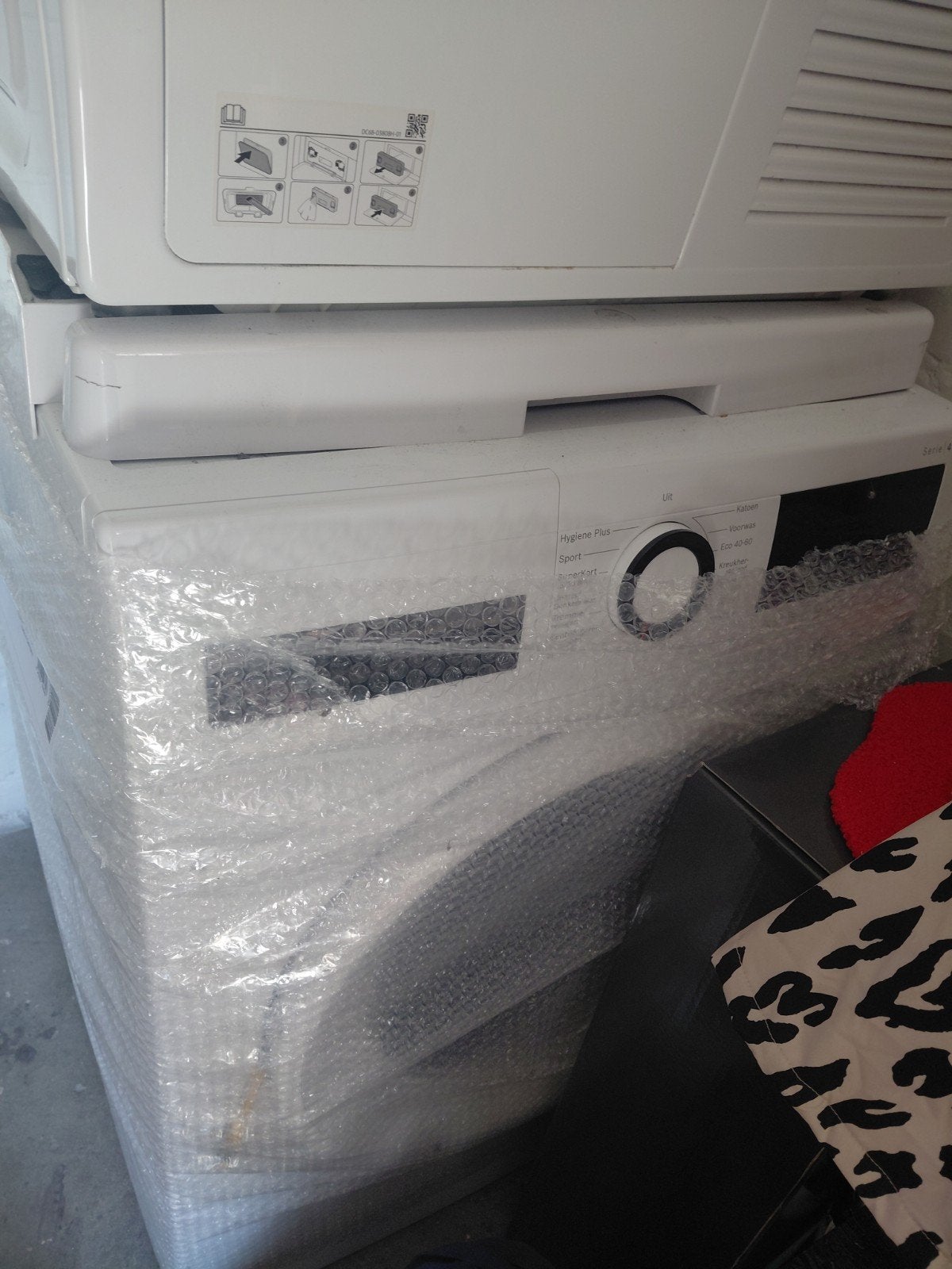 Nieuwe bosch serie 4 wasmachine, Ophalen, Nieuw, 1200 tot 1600 toeren, Minder dan 85 cm