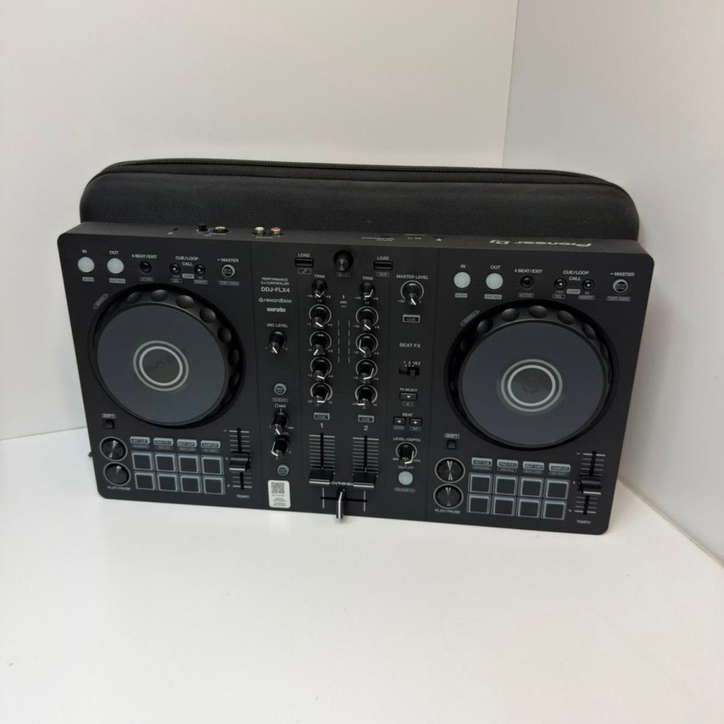 Pioneer DJ DDJ-FLX4 2-Kanaal controller + Hoes | Zeer netjes, Pioneer, Zo goed als nieuw, Support@pioneer.com, 28-8, Honkomagome 2-chome, Bunkyo-ku
Tokyo 113-0021
Japan