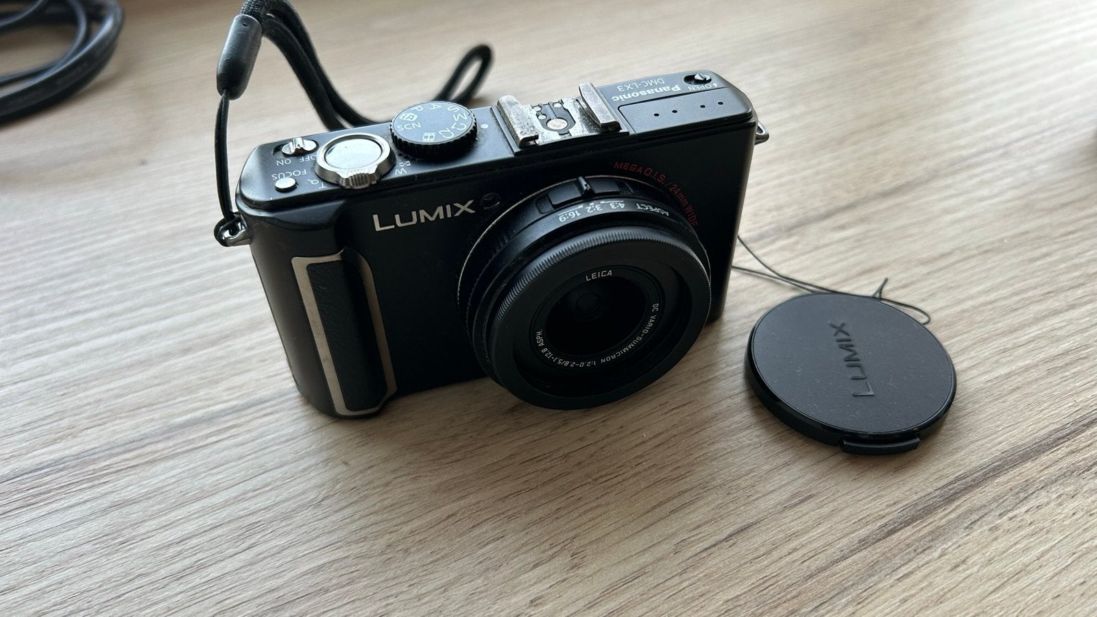 Panasonic Lumix DMC-LX3 Compactcamera, Gebruikt, Panasonic, Oplader, 10 megapixels