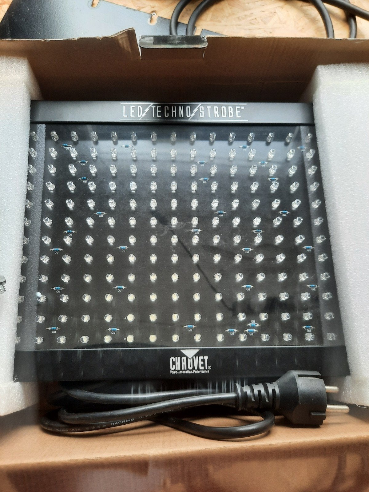 chauvet led techno strobe, Ophalen of Verzenden, Zo goed als nieuw, Licht