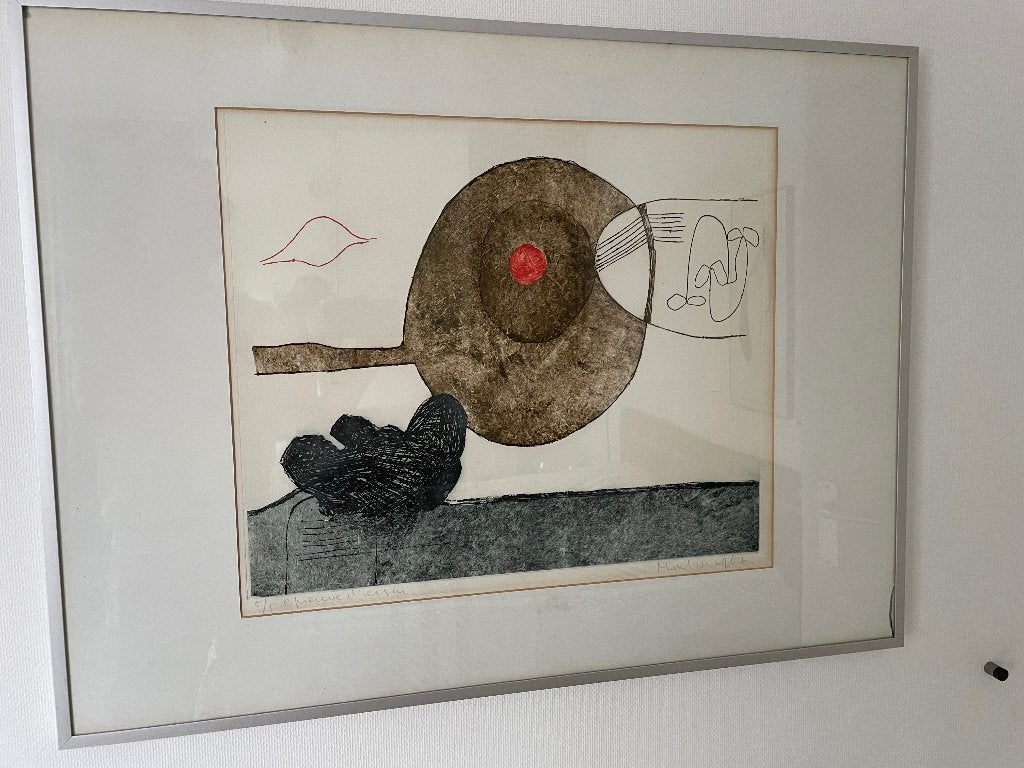 Ets Jan Montyn 5/5 Épreuve d'essai 1967, Antiek en Kunst, Ophalen, Dagelijks leven, 81 cm, Genummerd