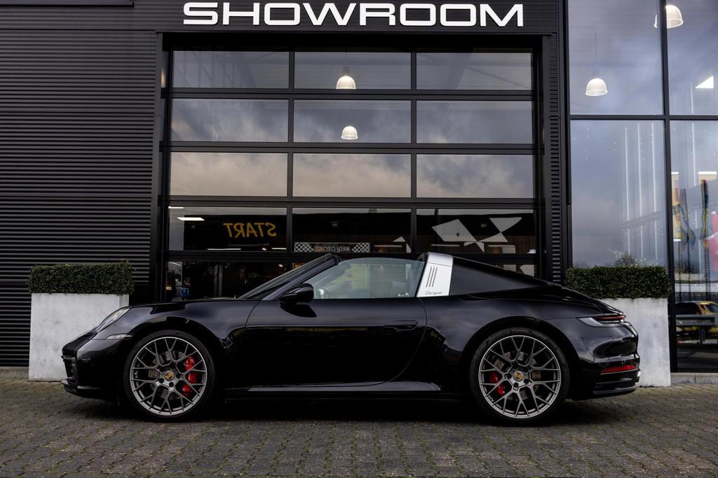 Porsche 911 992 Targa 3.0 4 S, 450 PK, Approved NL Auto, BTW, Auto's, Porsche, Automaat, Gebruikt, Cabriolet, Zwart