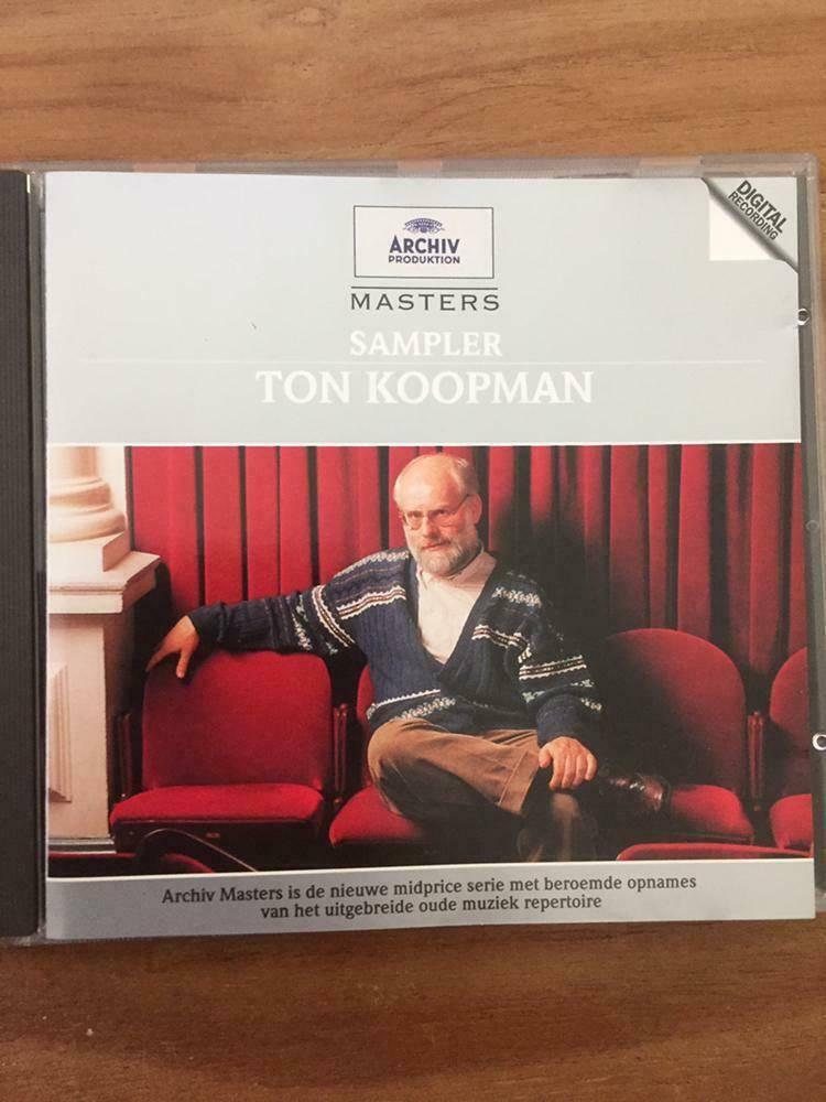 masters sampler ton koopman, Verzenden, Barok, Zo goed als nieuw, Overige typen